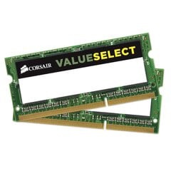 Corsair Value Select, 16GB (2x8GB), DDR3, 1600MHz kaina ir informacija | Operatyvioji atmintis (RAM) | pigu.lt