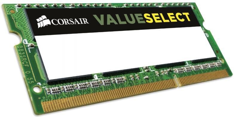 Corsair DDR3L SODIMM 8GB 1600MHz CL11 (CMSO8GX3M1C1600C11) kaina ir informacija | Operatyvioji atmintis (RAM) | pigu.lt