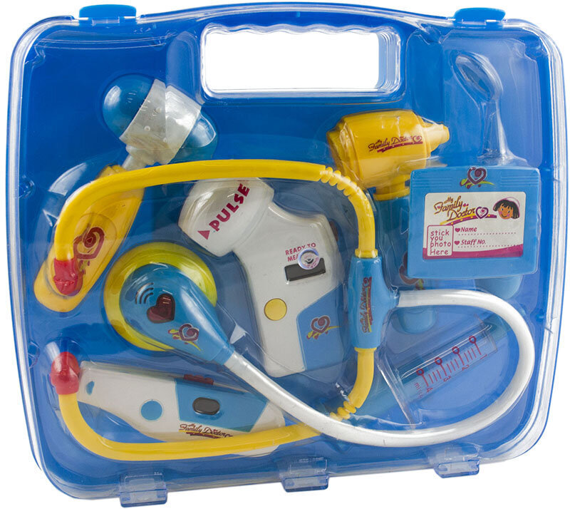 Daktaro rinkinys lagaminėlyje su garsais ir šviesomis, 3 m.+ kaina ir informacija | Žaislai mergaitėms | pigu.lt
