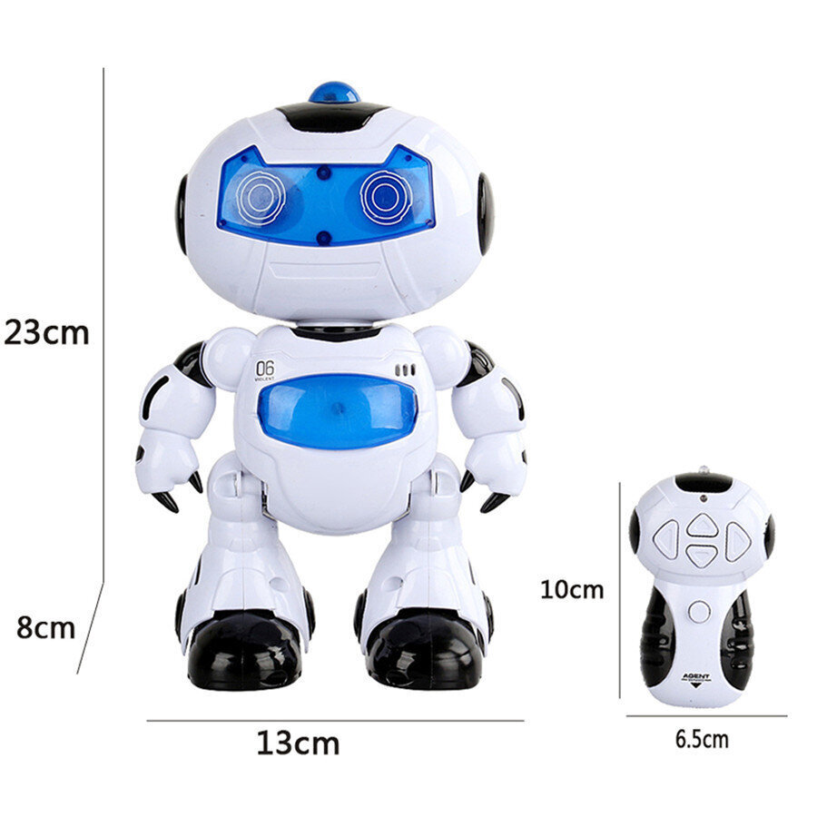 Interaktyvus robotas su valdymo pulteliu, 0 m.+ kaina ir informacija | Žaislai berniukams | pigu.lt