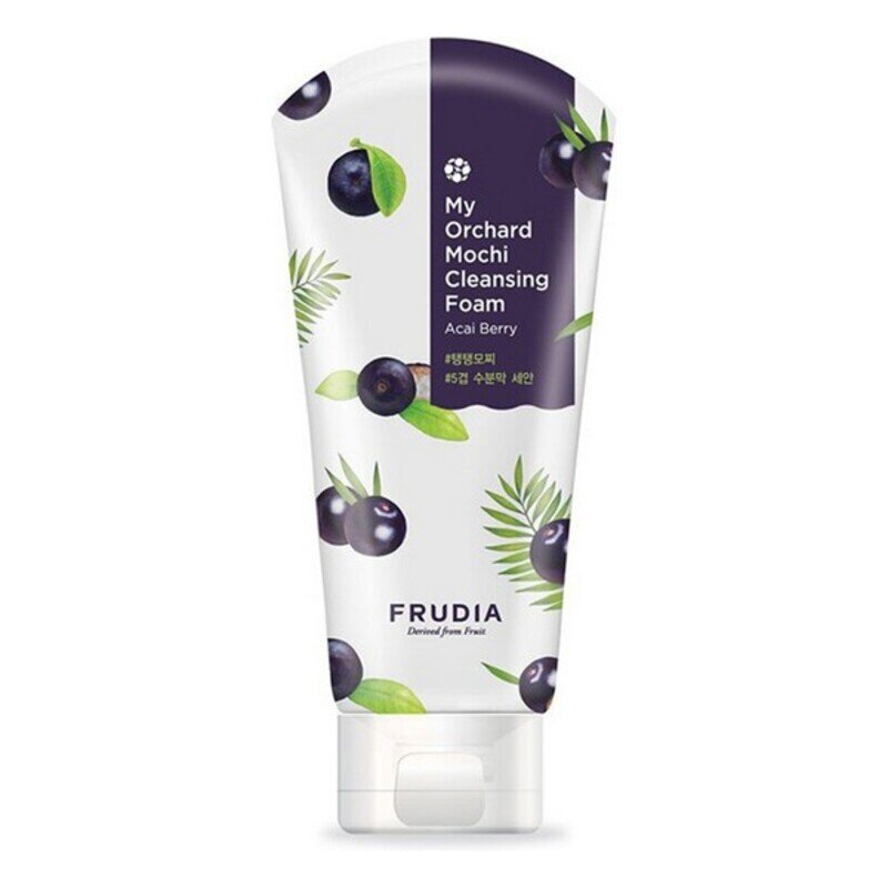 Valomosios veido putos Frudia My Orchard Mochi Cleansing Foam Acai Berry, 120ml kaina ir informacija | Veido prausikliai, valikliai | pigu.lt