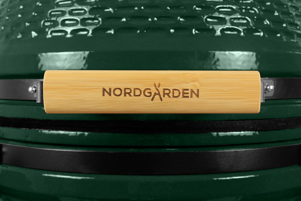 Keraminė kepsninė Kamado Nordgarden 21" 53 cm, žalia kaina ir informacija | Kepsninės, griliai | pigu.lt
