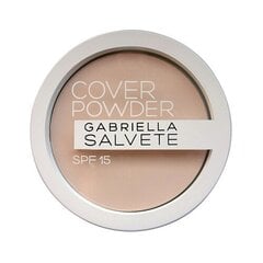 Kompaktinė pudra Gabriella Salvete Cover Powder SPF 15 02 Beige kaina ir informacija | Makiažo pagrindai, pudros | pigu.lt