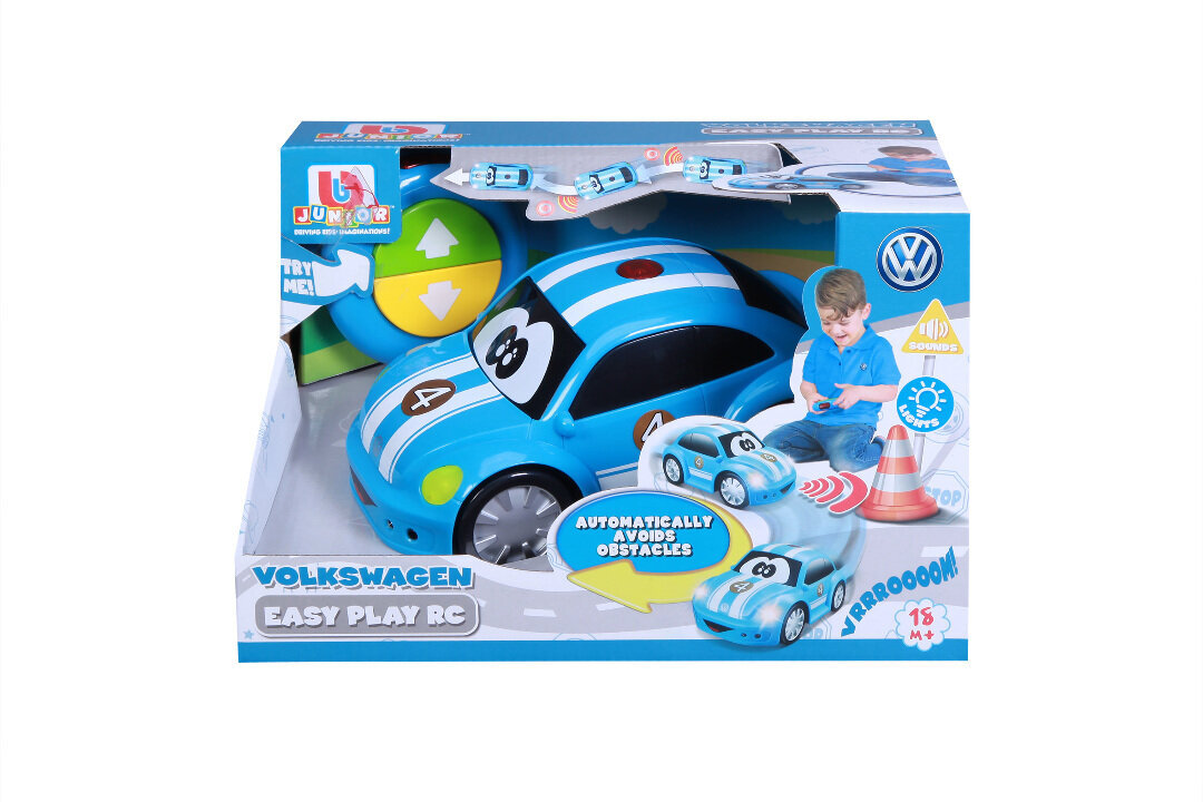 BB JUNIOR RC automobilis Volkswagen Easy Play, mėlynas, 16 - 92007 kaina ir informacija | Žaislai berniukams | pigu.lt