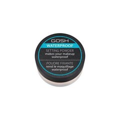 Пудра GOSH Waterproof Setting Powder, 7 г, оттенок 01, прозрачная цена и информация | Пудры, базы под макияж | pigu.lt