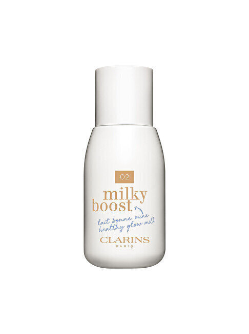 Makiažo pagrindas Clarins Milky Boost, 50 ml, 03 Milky Cashew kaina ir informacija | Makiažo pagrindai, pudros | pigu.lt