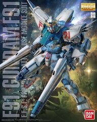 Bandai - MG Gundam F91 Ver.2.0, 1/100, 61612 цена и информация | Конструкторы и кубики | pigu.lt