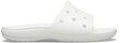 Crocs moteriškos šlepetės Classic Slide W 206121 100, baltos цена и информация | Šlepetės moterims | pigu.lt