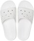 Crocs moteriškos šlepetės Classic Slide W 206121 100, baltos цена и информация | Šlepetės moterims | pigu.lt