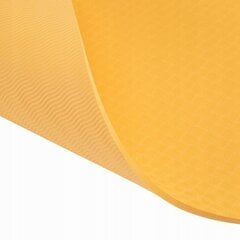 Jogos kilimėlis Body Sculpture TPE, 173 x 61 cm, geltonas kaina ir informacija | Kilimėliai sportui | pigu.lt