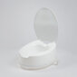 Paaukštinimas tualeto sėdynei su dangčiu, 15 cm kaina ir informacija | Slaugos prekės | pigu.lt