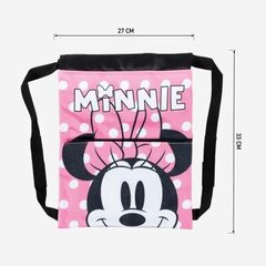 Детский рюкзак Минни Маус, розовый (27 x 33 x 1 см) цена и информация | Аксессуары для детей | pigu.lt