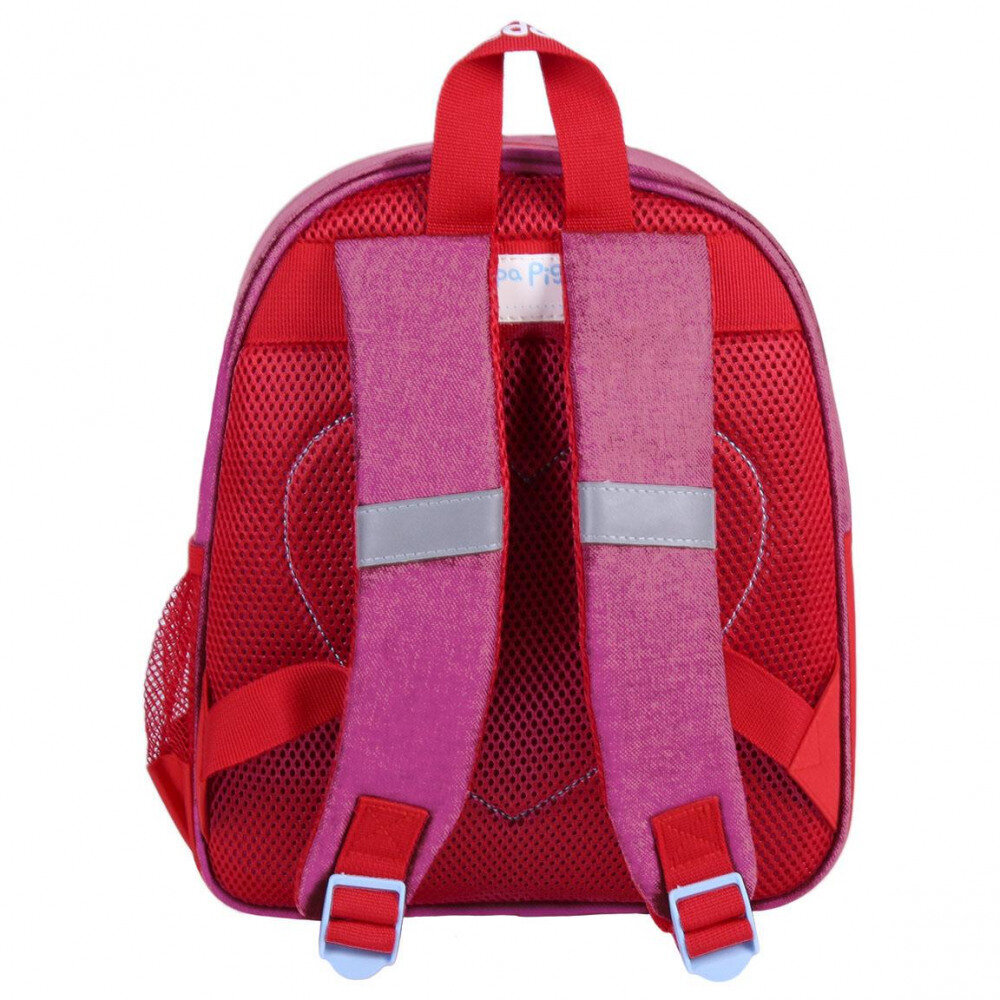 Mokyklinis krepšys Peppa Pig Rožinė (25,5 x 30 x 10 cm) kaina ir informacija | Kuprinės mokyklai, sportiniai maišeliai | pigu.lt