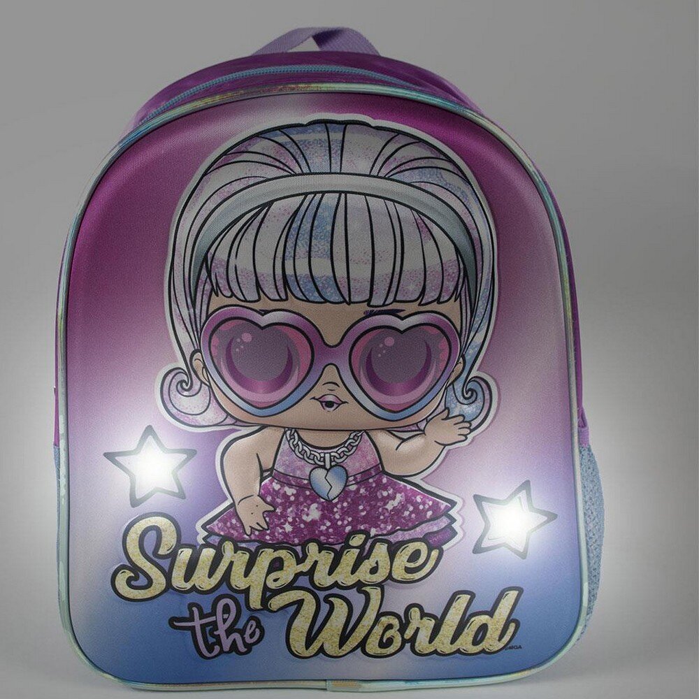 Vaikiška kuprinė LOL Surprise! su LED šviesom kaina ir informacija | Kuprinės mokyklai, sportiniai maišeliai | pigu.lt