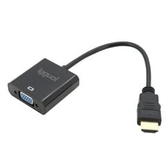 HDMI kabelis Iggual IGG317303, 0.2m kaina ir informacija | Adapteriai, USB šakotuvai | pigu.lt