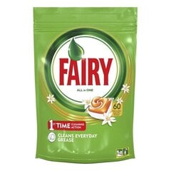 Таблетки для посудомоечных машин Fairy All in One, 60 шт. цена и информация | Средства для мытья посуды | pigu.lt