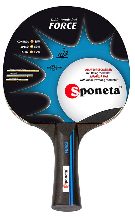 Stalo teniso raketė SPONETA FORCE kaina ir informacija | Stalo teniso raketės, dėklai ir rinkiniai | pigu.lt