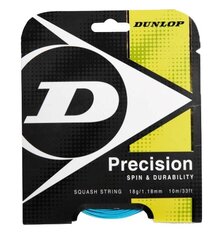 Струна для сквоша Dunlop PRECISION 18 г/10 м SPIN&DURABILITY цена и информация | Dunlop Спортивные товары | pigu.lt