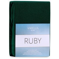 Amelia Home простыня с резинкой Ruby, 220x200 см цена и информация | Простыни | pigu.lt