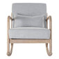 Fotelis DKD Home Decor, 66x88x78 cm, pilkas kaina ir informacija | Svetainės foteliai | pigu.lt
