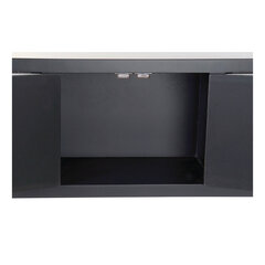 Тумба DKD Home Decor Белый Серебряный Ель Деревянный MDF (95 x 24 x 79 cm) цена и информация | Столы-консоли | pigu.lt