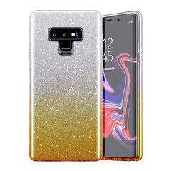 Bling telefono dėklas, skirtas Xiaomi Redmi 9T / Poco M3, zelta kaina ir informacija | Telefono dėklai | pigu.lt