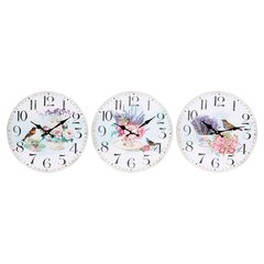 Sieninis laikrodis Gėlės, 3 vnt kaina ir informacija | Laikrodžiai | pigu.lt