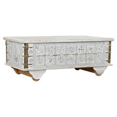 Приставной столик DKD Home Decor, металл/дерево манго, (115 x 60 x 45 см) цена и информация | Журнальные столы | pigu.lt
