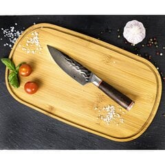 Кованый сербский нож для шеф-повара 13 см, BARBARIAN By KATANAIMI цена и информация | Ножи и аксессуары для них | pigu.lt