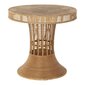 Šoninis stalas DKD Home Decor, Rotangas, (61 x 61 x 59 cm) kaina ir informacija | Kavos staliukai | pigu.lt