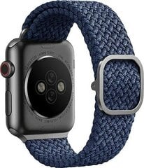 Uniq Aspen, Apple Watch 4/5/6/7/8/SE/SE2 (42/44/45mm) oxford blue цена и информация | Аксессуары для смарт-часов и браслетов | pigu.lt