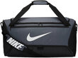 Nike sportinis krepšys BRASILIA M DUFF - 9.0 (60L), tamsiai pilkai juodas kaina ir informacija | Moteriškos rankinės | pigu.lt