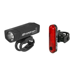 Žibintų komplektas Force Dot USB kaina ir informacija | Žibintai ir atšvaitai dviračiams | pigu.lt