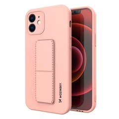 Wozinsky Kickstand Case skirtas iPhone XS Max, rožinis kaina ir informacija | Telefono dėklai | pigu.lt