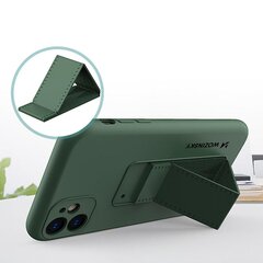 Wozinsky Kickstand Case skirtas iPhone 11 Pro Max, pilkas kaina ir informacija | Telefono dėklai | pigu.lt