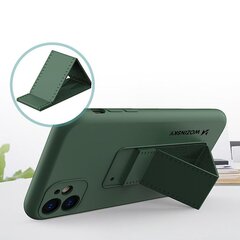 Wozinsky Kickstand Case skirtas iPhone 12 Pro Max, pilkas kaina ir informacija | Telefono dėklai | pigu.lt