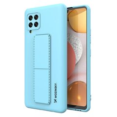 Wozinsky Kickstand Case skirtas Samsung Galaxy A42 5G, mėlynas kaina ir informacija | Telefono dėklai | pigu.lt