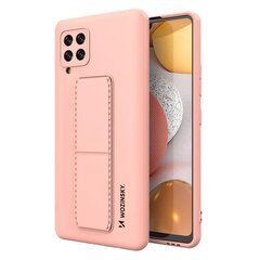 Wozinsky Kickstand Case skirtas Samsung Galaxy A42 5G, rožinis kaina ir informacija | Telefono dėklai | pigu.lt