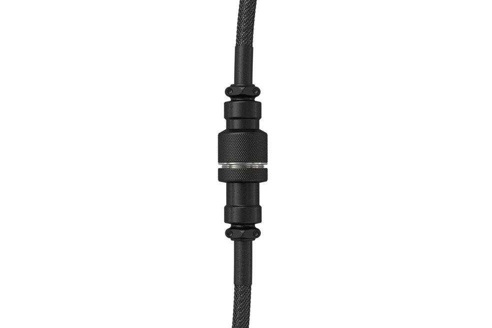 Glorious PC Gaming Race Coiled Cable, USB-C to USB-A, Juoda kaina ir informacija | Adapteriai, USB šakotuvai | pigu.lt