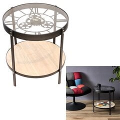 Kavos staliukas, 51 cm, rudas kaina ir informacija | Kavos staliukai | pigu.lt