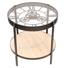 Kavos staliukas, 51 cm, rudas kaina ir informacija | Kavos staliukai | pigu.lt