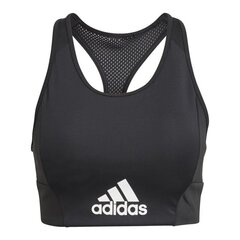 Sportinė liemenėlė moterims Adidas Training Aeroready Designed 2 Bra GL3833, juoda kaina ir informacija | Liemenėlės | pigu.lt