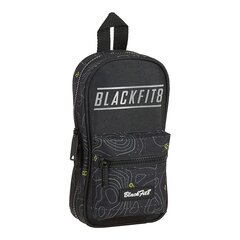 Пенал-рюкзак BlackFit8 Topography Чёрный Зеленый (33 Предметы) цена и информация | Пеналы | pigu.lt