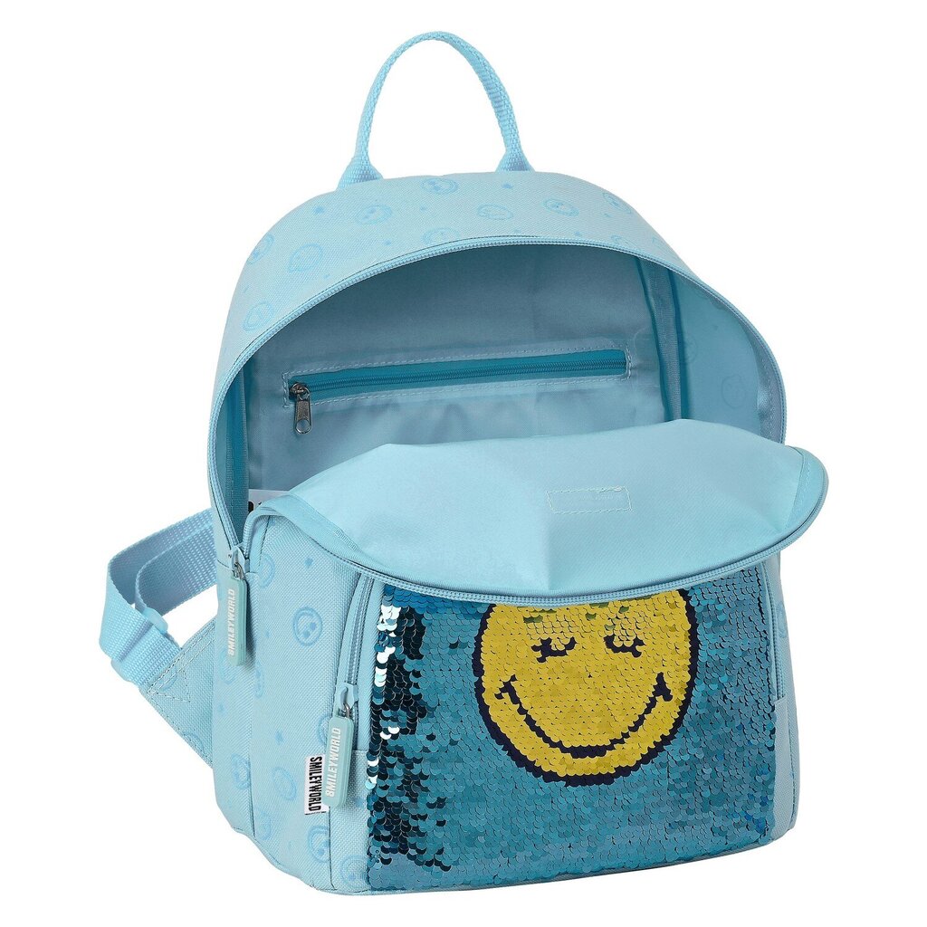 Laisvalaikio kuprinė Smiley Little Dreamer Šviesiai mėlyna kaina ir informacija | Kuprinės mokyklai, sportiniai maišeliai | pigu.lt