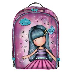 Mokyklinis krepšys Gorjuss Dancing among the stars, 32 x 45 x 13.5 cm., rožinė цена и информация | Школьные рюкзаки, спортивные сумки | pigu.lt