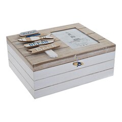 Коробка для хранения вещей Home Decor, 25 x 20 x 10 см цена и информация | Ящики для вещей | pigu.lt