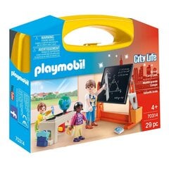 70314 PLAYMOBIL® City Life Mokyklos lagaminas, 29 d. kaina ir informacija | Konstruktoriai ir kaladėlės | pigu.lt