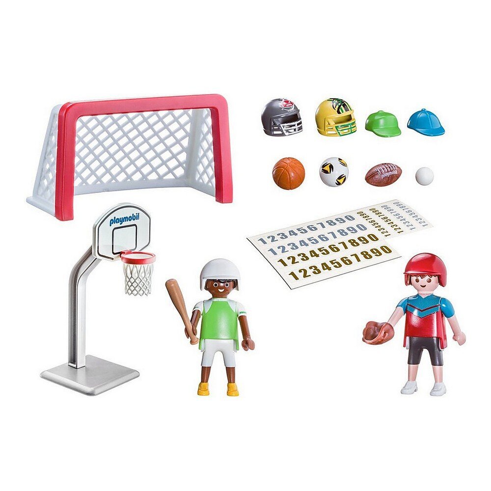 70313 PLAYMOBIL® Sports Action Multisport dėžė 4in1 kaina ir informacija | Konstruktoriai ir kaladėlės | pigu.lt