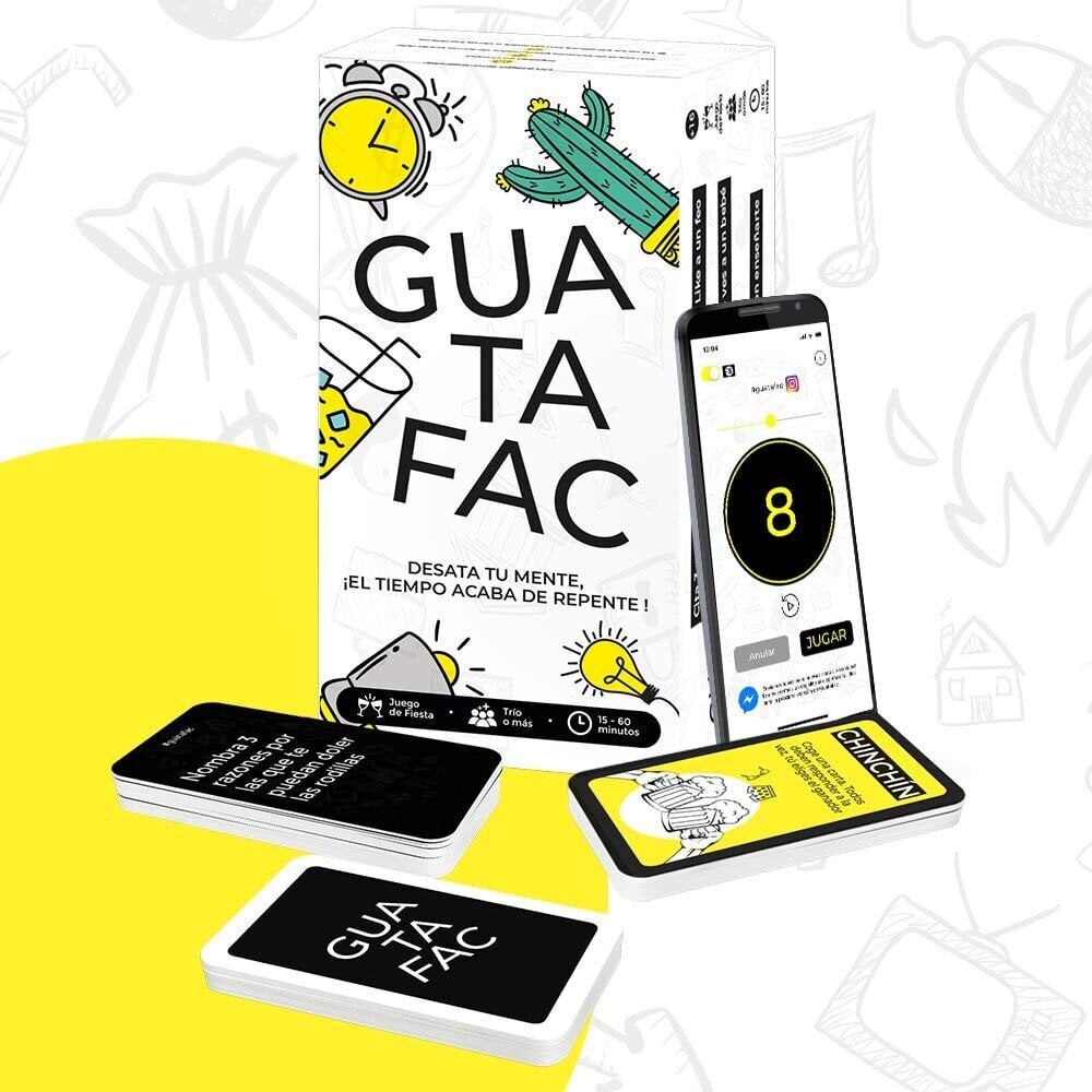 Stalo žaidimas Gua Ta Fac, ES kaina ir informacija | Stalo žaidimai, galvosūkiai | pigu.lt