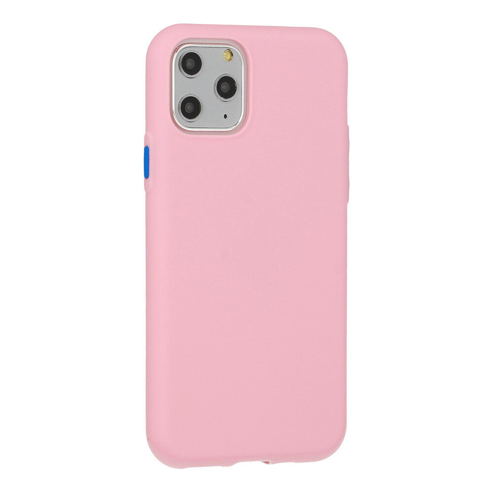 Dėklas telefonui Solid Silicone skirtas Xiaomi Mi 9T / 9T Pro, rožinis kaina ir informacija | Telefono dėklai | pigu.lt